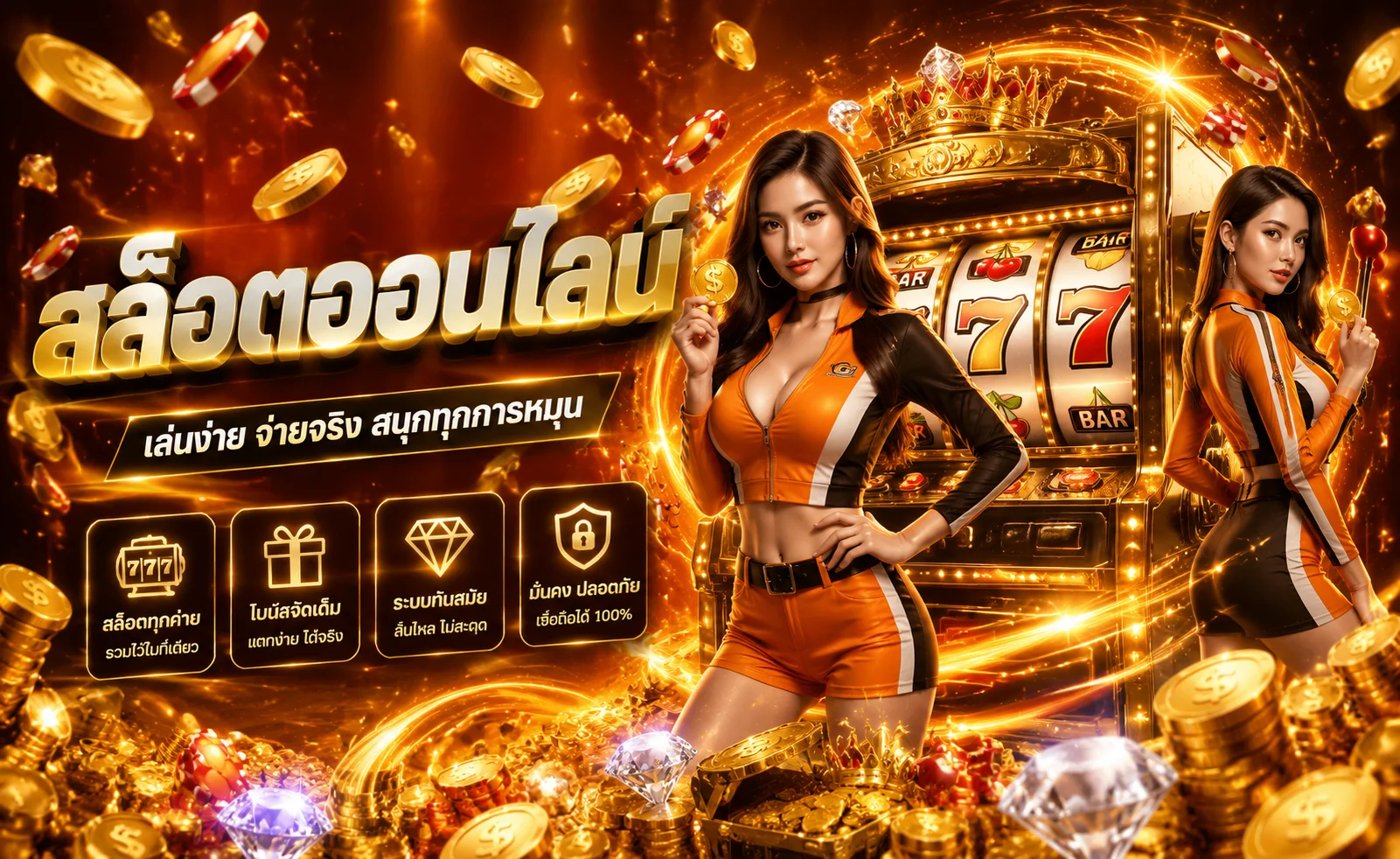 สล็อตออนไลน์ BIG888 เว็บตรง รวมค่ายเกมสล็อตดัง
