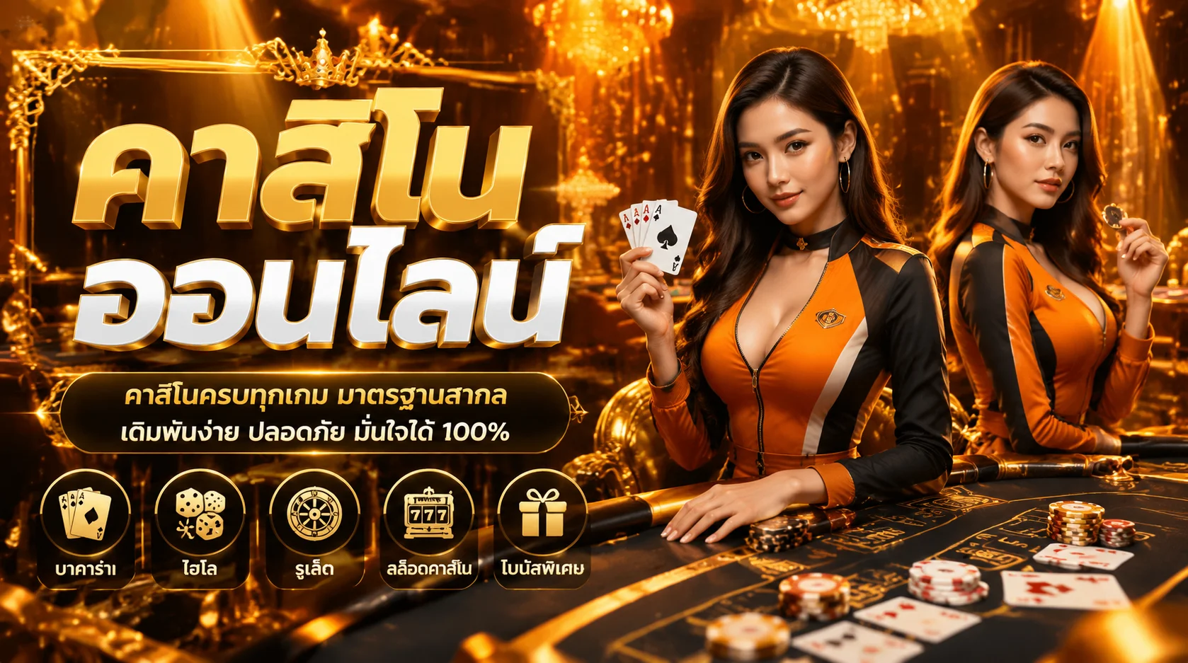 คาสิโนออนไลน์ BIG888 บาคาร่าสด เว็บตรง