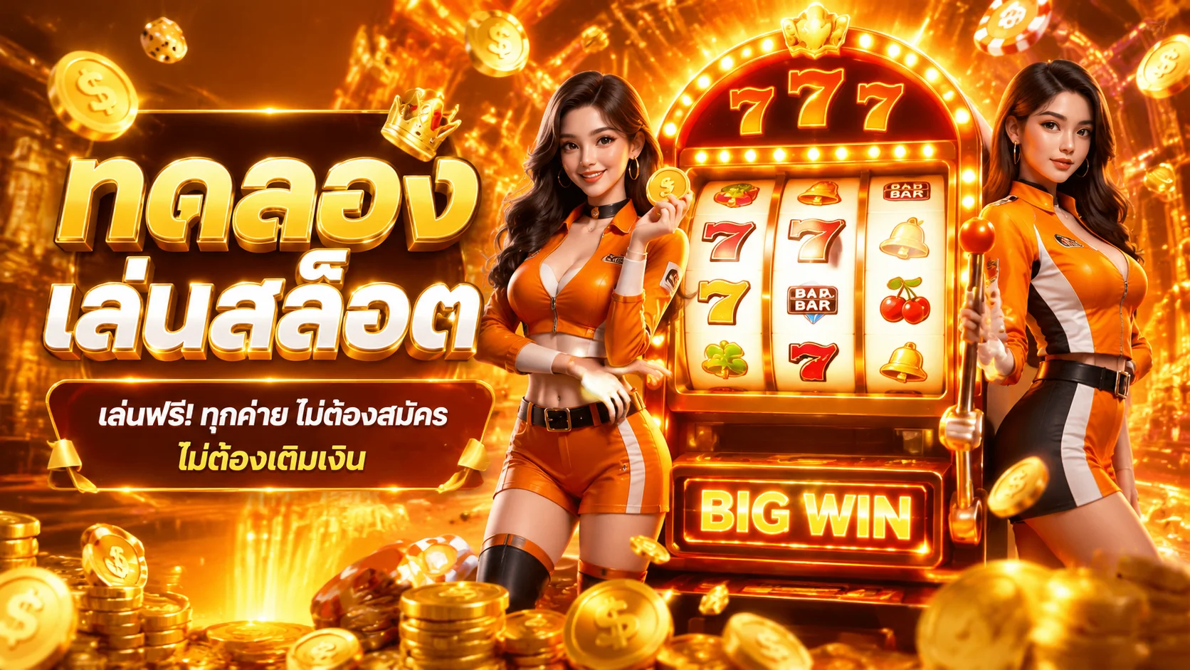 ทดลองเล่นสล็อต PG ฟรีบน BIG888 ไม่ต้องสมัคร